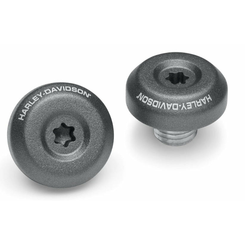 Harley-Davidson® Adversary Hand Grip End Caps - Silver