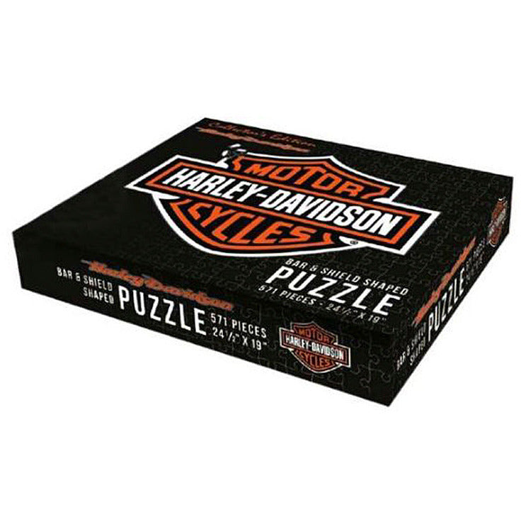 Harley-Davidson® Bar & Shield® Logo Shaped Puzzle | 571 Pieces