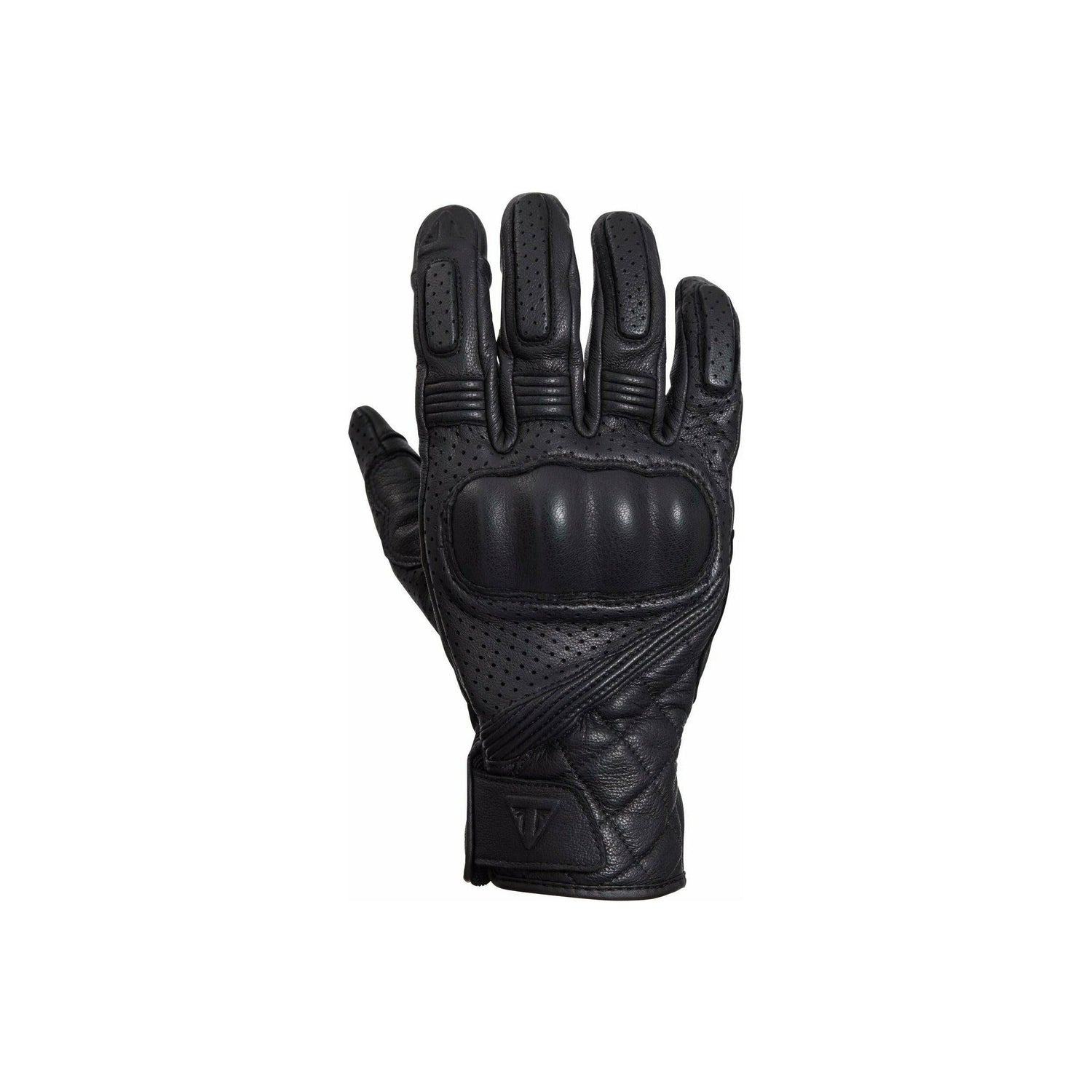 Triumph Harleston Black Leather Gloves - LIND