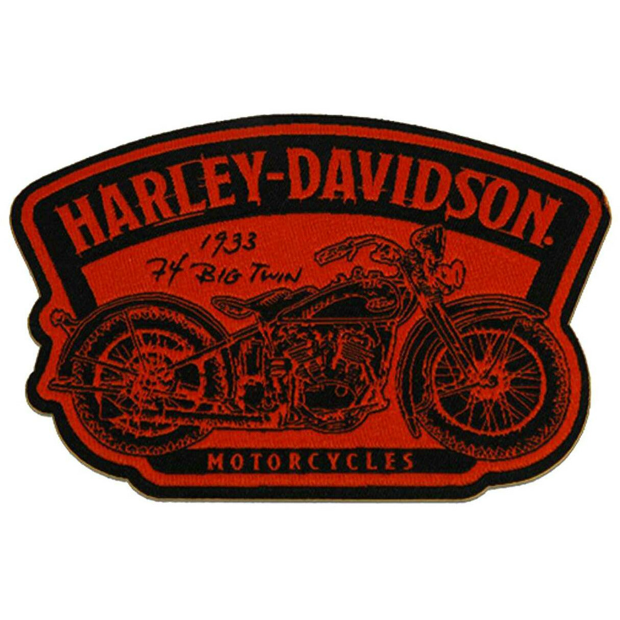 Harley-Davidson® 4.5 inch. Embroidered Timeline Motorcycle Emblem