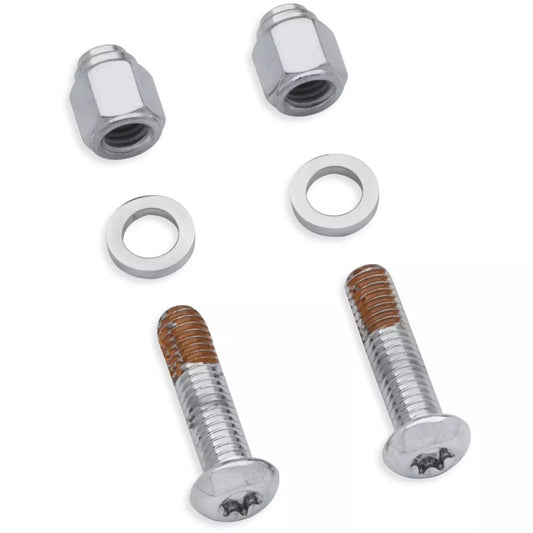 Harley-Davidson® Chrome Bullet Tip Footpeg Bolt Kit