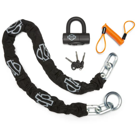 Harley-Davidson Loop Chain and Disc Brake & Rotor Lock