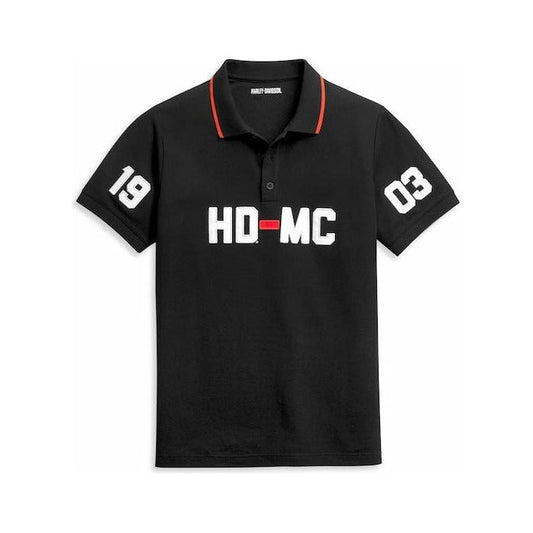 Harley-Davidson® Men's HD-MC 1903 Polo Knit Shirt