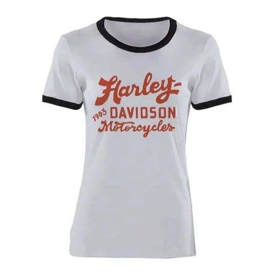 Harley-Davidson® Women's Essential Harley Solid Ringer Tee