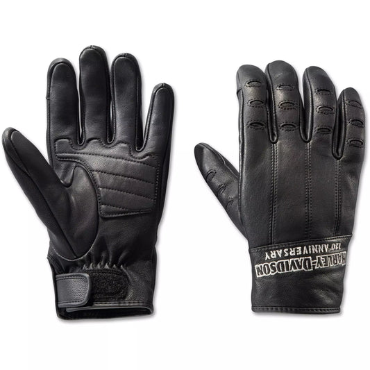 Harley-Davidson® 120th Anniversary True North Leather Gloves