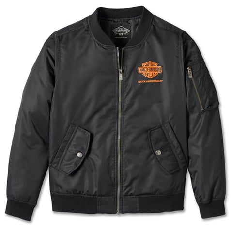 Harley-Davidson® Womens 120th Anniversary Bomber Jacket
