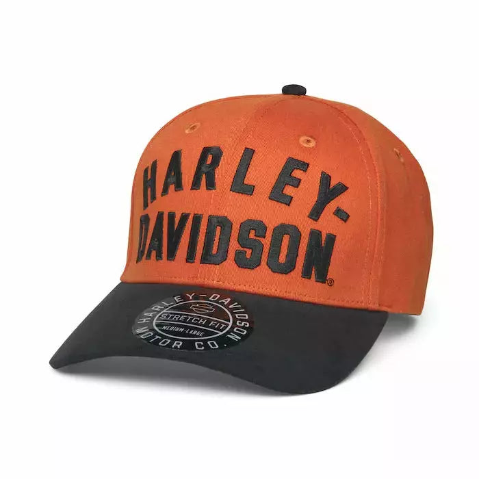 Harley-Davidson® Men's Staple Stretch-Fit Cap