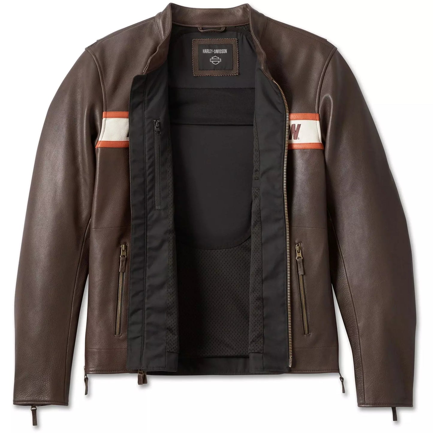 Harley Davidson® Men's Victory Lane II Leather Jacket - Java
