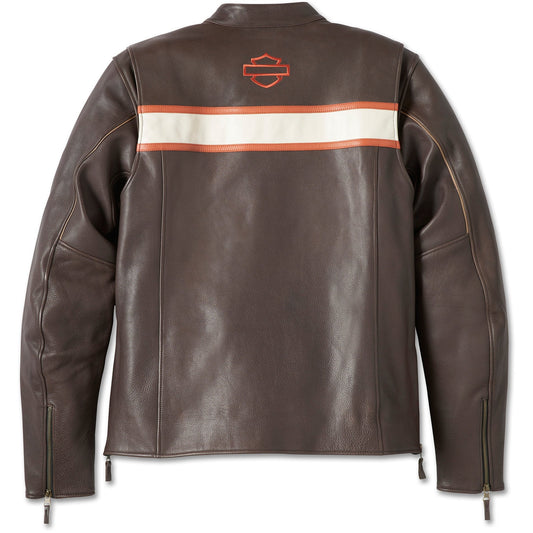 Harley Davidson® Men's Victory Lane II Leather Jacket - Java
