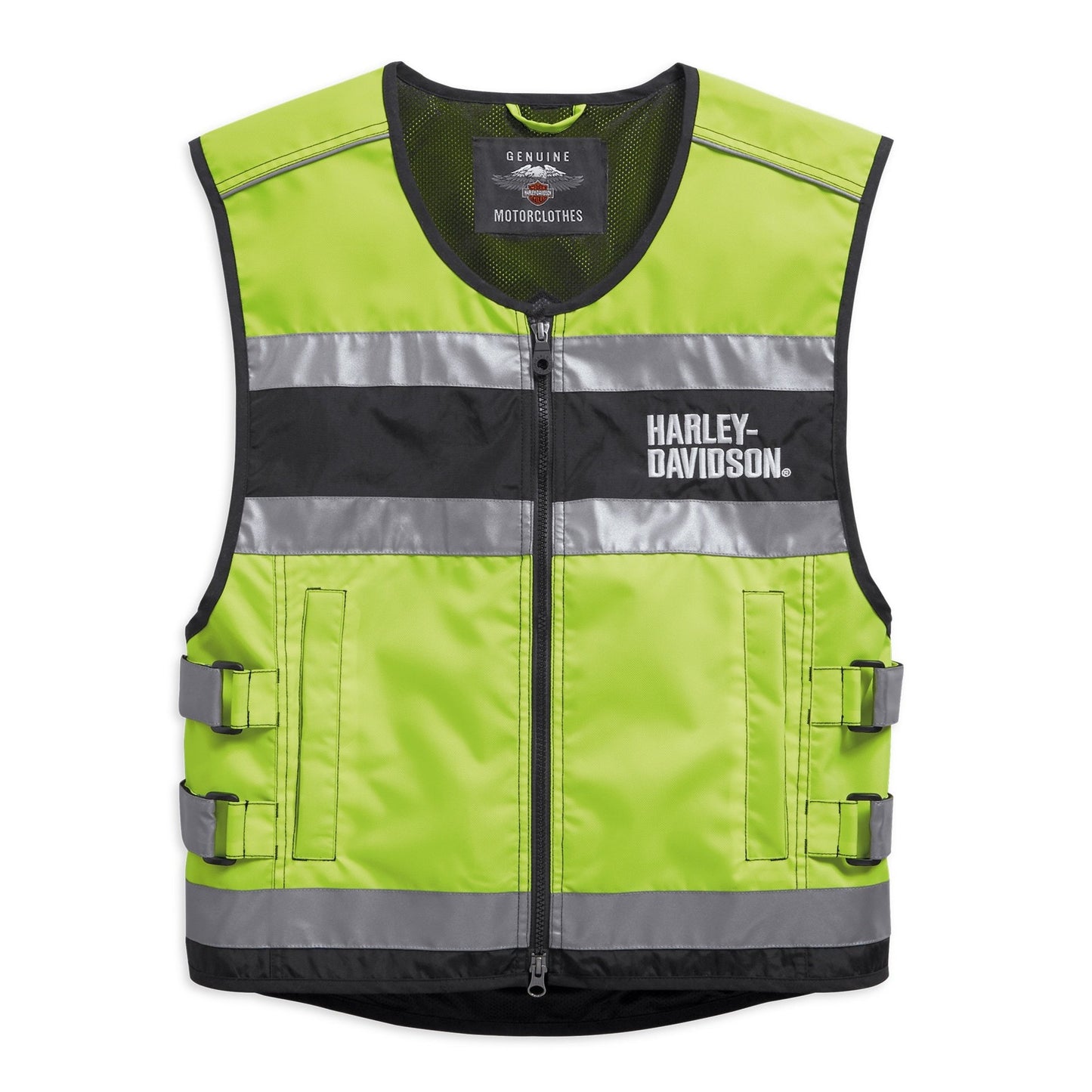 Harley-Davidson® Unisex Hi-Visibility CE-Certified Reflective Yellow Vest