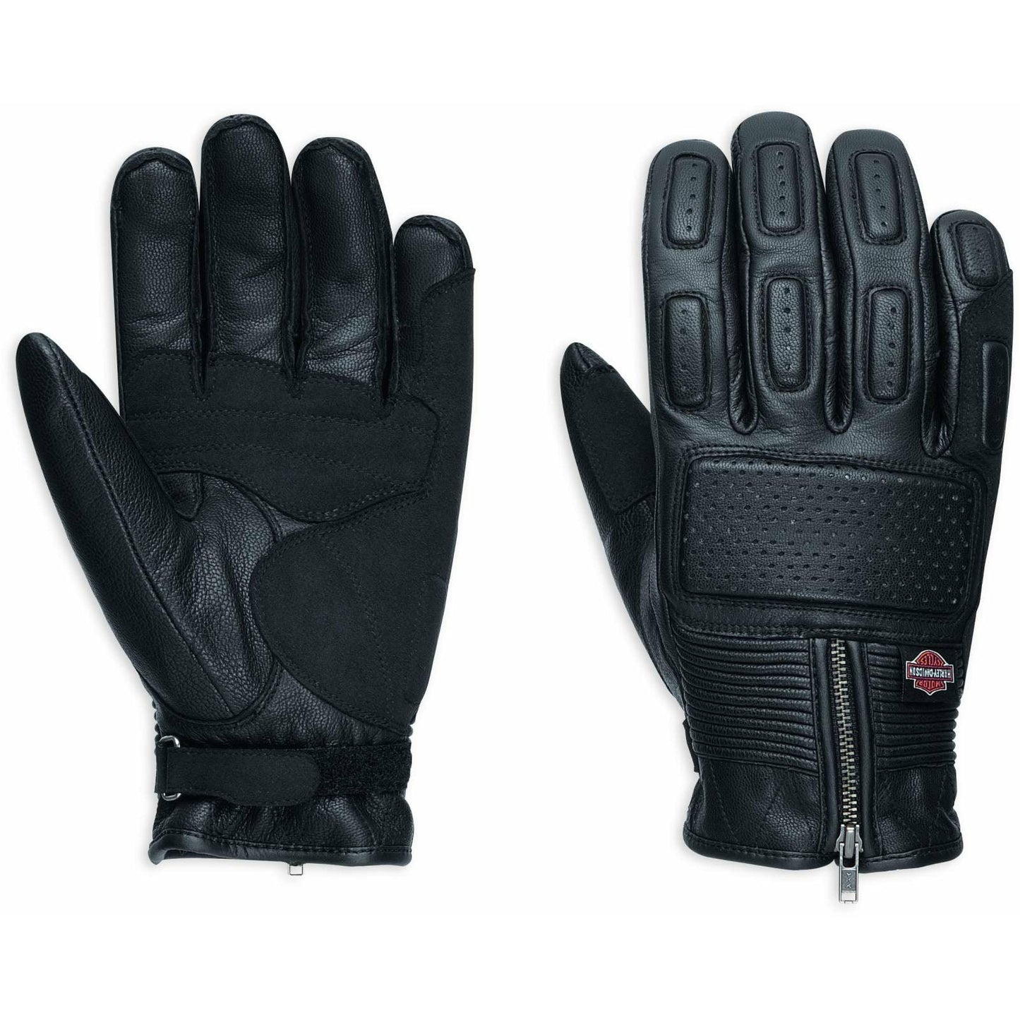 Harley-Davidson® Men's Miler Leather Gloves