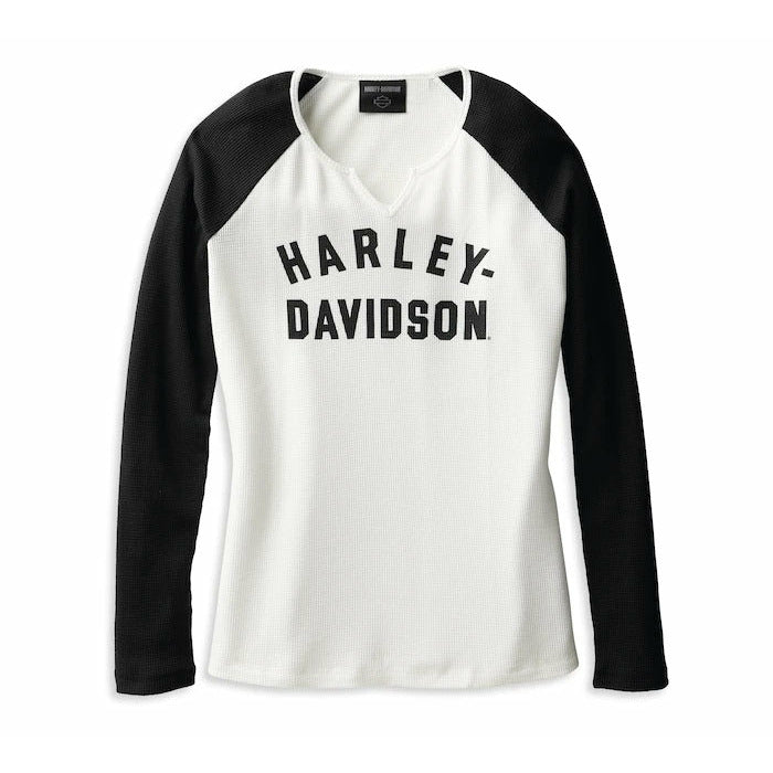 Harley-Davidson® Women's Hallmark Thermal Knit Top