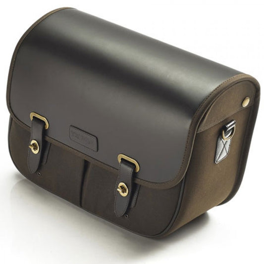 Triumph Wax Cotton Pannier RHS - Black