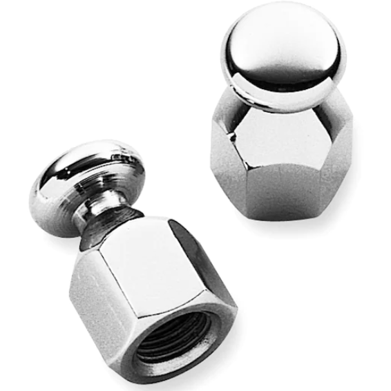 Harley-Davidson® Chrome 3/8 in. 16 Thread Bungee Nuts