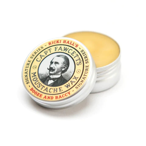 Captain Fawcett's Booze & Baccy Moustache Wax