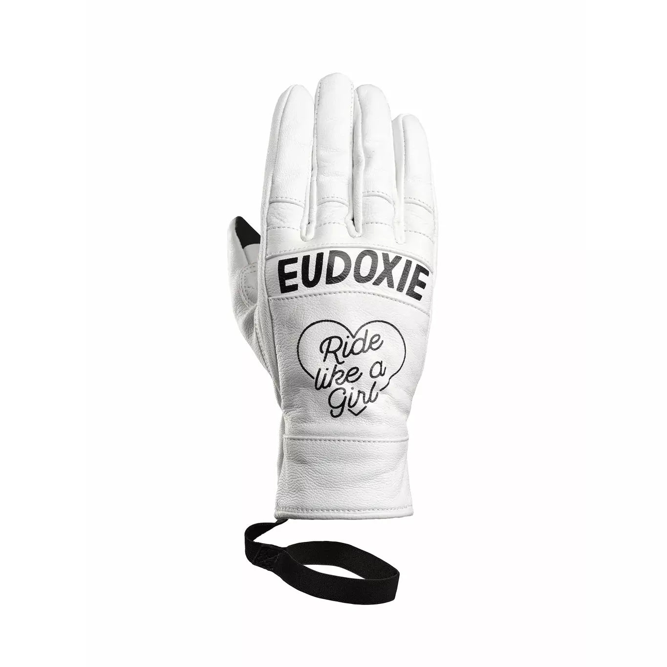Eudoxie Gloves - Pop-White