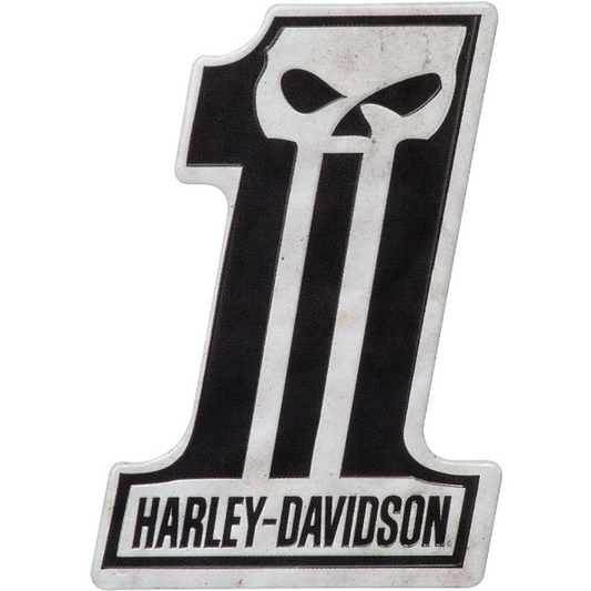 Harley-Davidson® #1 Skull Magnet