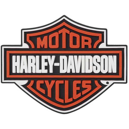 Harley-Davidson® B&S Rubber Coaster Set