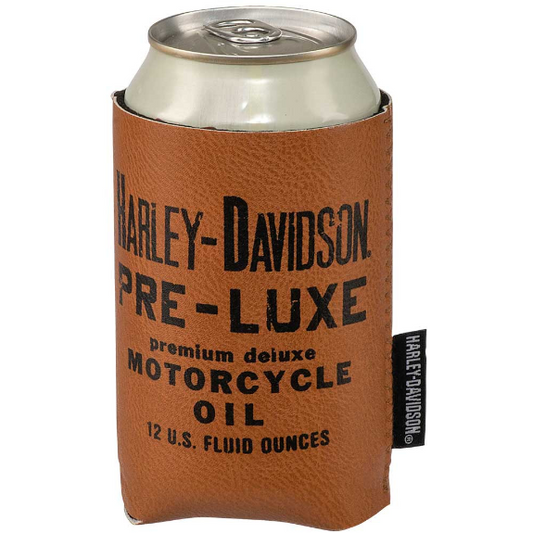 Harley-Davidson Pre-Luxe Leatherette Can Cooler