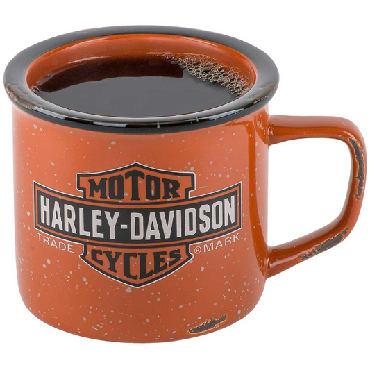 Harley-Davidson® Trademark Logo Campfire Mug