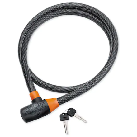Harley-Davidson® 20mm Super Hard Wire Cable Lock