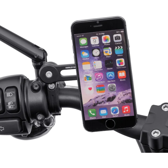 Harley-Davidson® Universal Phone Carrier and Handlebar Mount