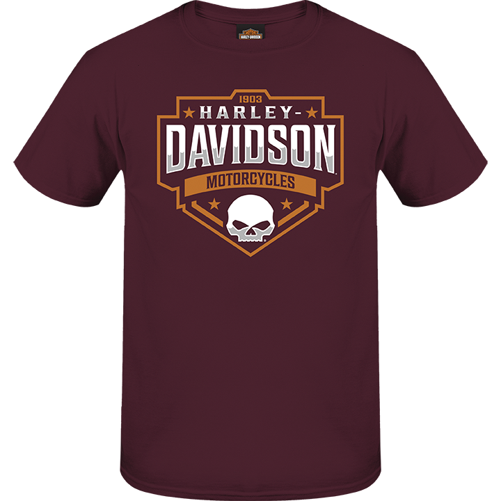 Harley-Davidson® Men's "Chrome Print" Guildford H-D Dealer T-Shirt