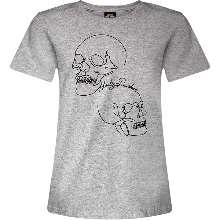 Harley-Davidson® Woman’s "Contour Skull" Guildford H-D Dealer T-Shirt