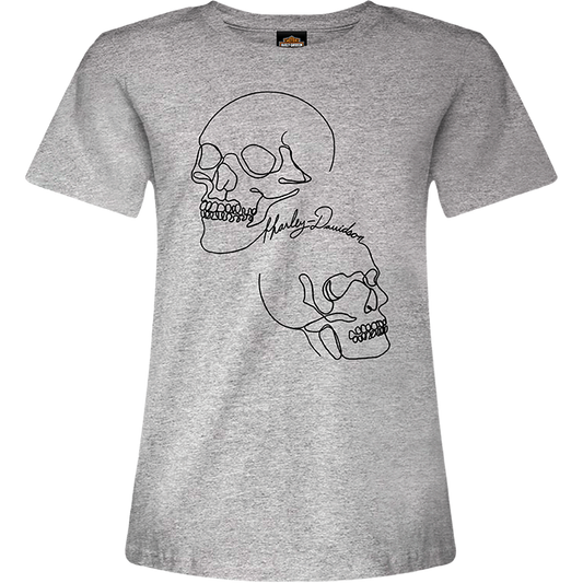 Harley-Davidson® Woman’s "Contour Skull" Guildford H-D Dealer T-Shirt