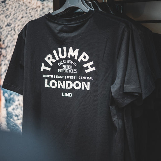 Triumph Dealer T-Shirt in Jet Black