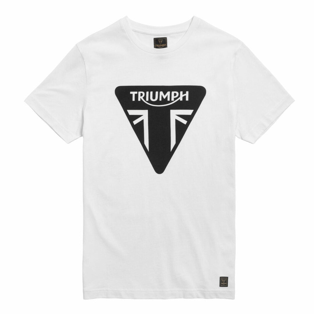 Triumph Helston Printed Logo T-Shirt - White