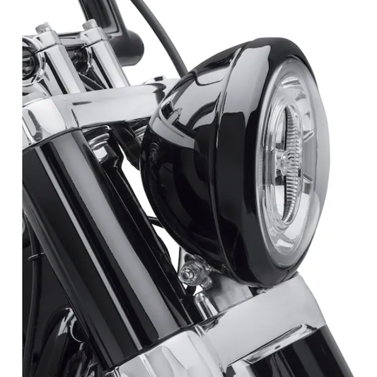 Harley-Davidson 7 in. Headlamp Black Trim Ring