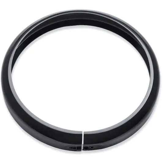Harley-Davidson 7 in. Headlamp Black Trim Ring