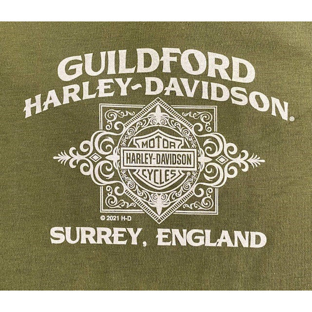 Harley-Davidson® Woman's "Up Wing" Guildford H-D Dealer T-Shirt