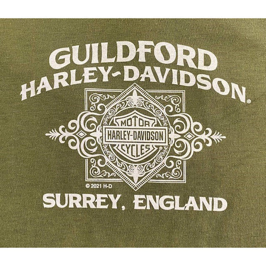Harley-Davidson® Women's "Up Wing" Guildford H-D Dealer T-Shirt