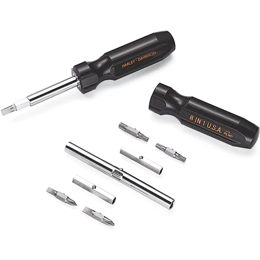 Harley-Davidson® Snap-On 8-in-1 Screwdriver