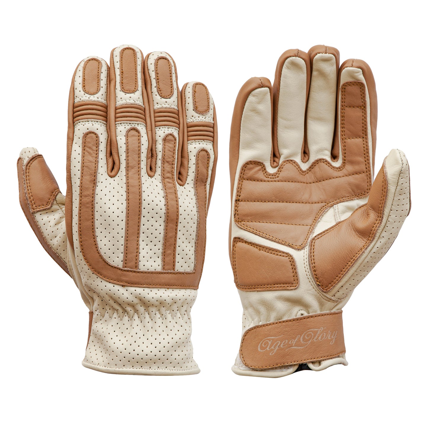 Age of Glory- Victory Leather CE Gloves Cream / Camel