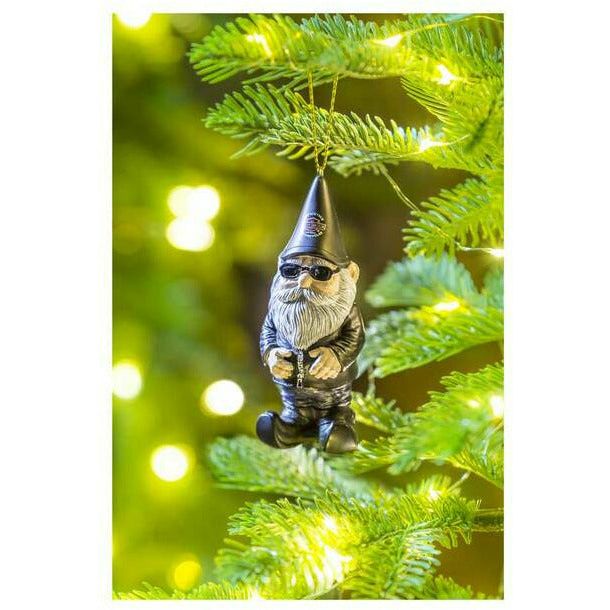 Harley-Davidson® Sculpted Male Biker Gnome Hanging Ornament