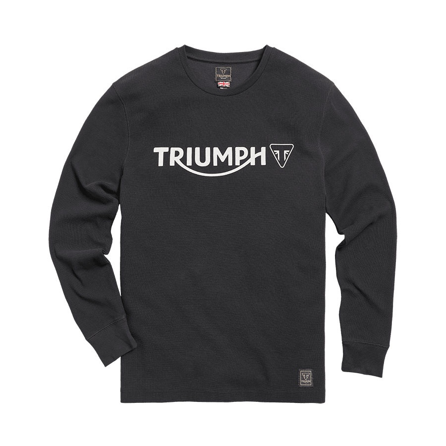Triumph Bettman Longsleeve Top - Black - LIND