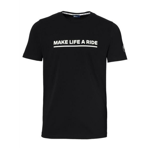 BMW Motorrad Make Life A Ride T-Shirt - Black