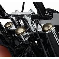 Harley-Davidson® Brass Upper Fork Stem Covers