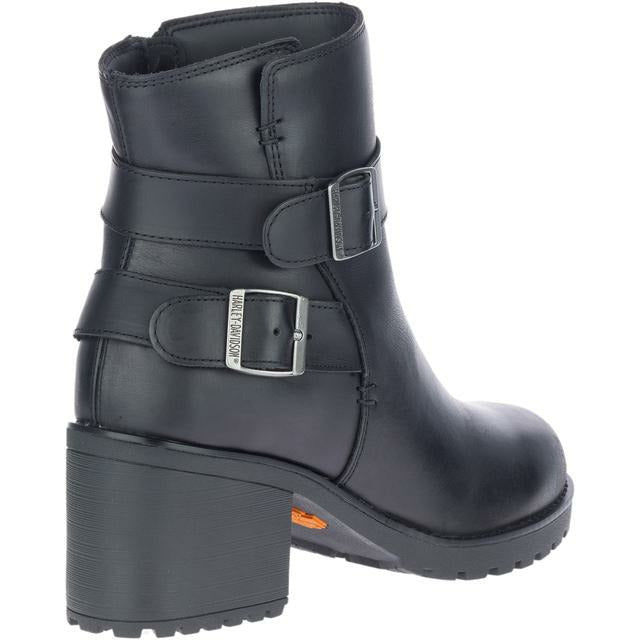 Harley-Davidson® Women's Lalanne Double Strap Motorcycle Boots Black