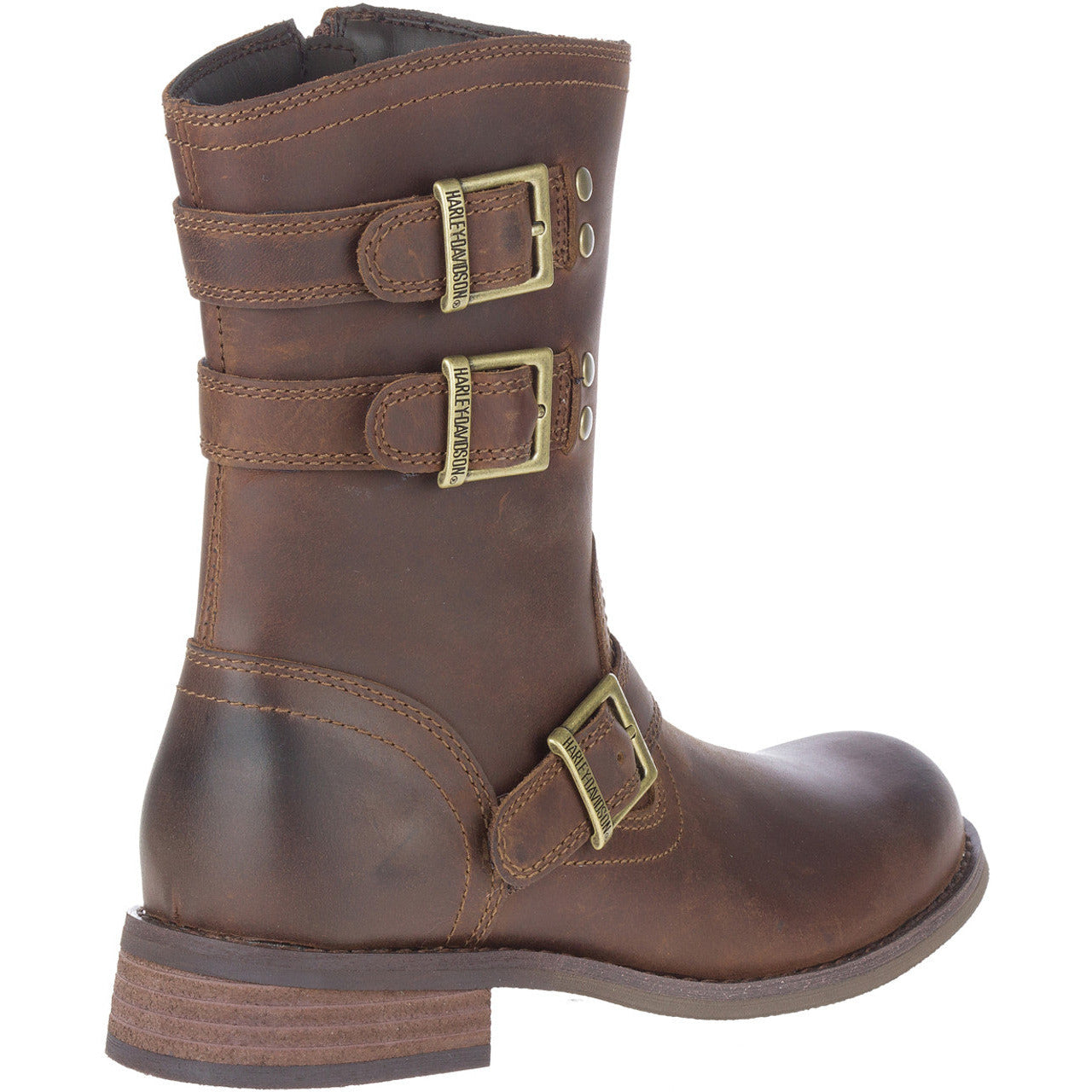 harley davidson womens boots brown