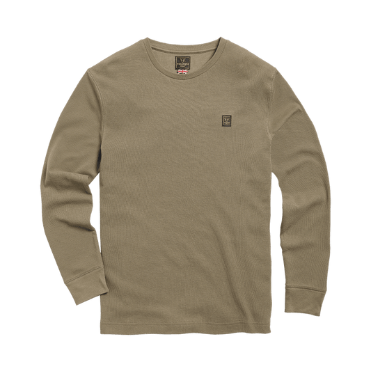 Triumph Dean Longsleeve T-Shirt - Khaki - LIND