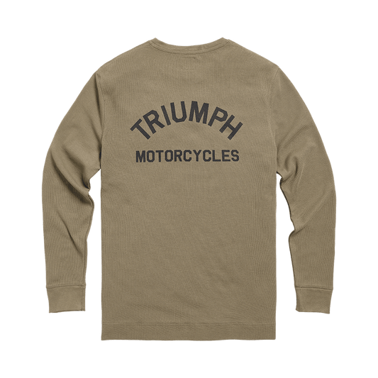 Triumph Dean Longsleeve T-Shirt - Khaki - LIND