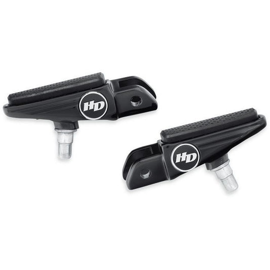 Harley-Davidson® Defiance Rider Footpegs - Black Anodized