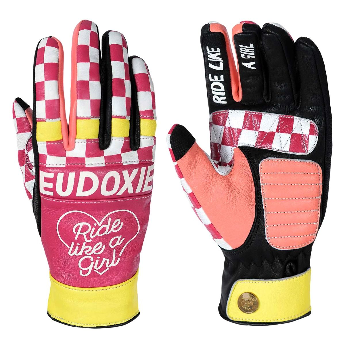 Eudoxie Gloves - Pop-Pink