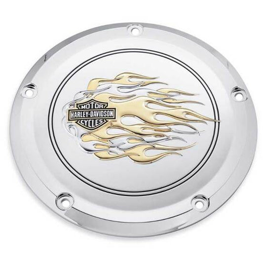 Harley-Davidson Accessories Harley-Davidson® B&S Gold Flames Derby Cover
