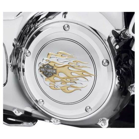 Harley-Davidson Accessories Harley-Davidson® B&S Gold Flames Derby Cover