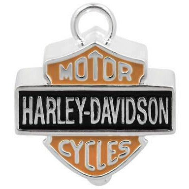 Harley-Davidson Accessories Harley-Davidson® Big Bar and Shield Orange Enamel Ride Bell
